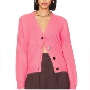 THE GREAT. The Fluffy Slouch Cardigan